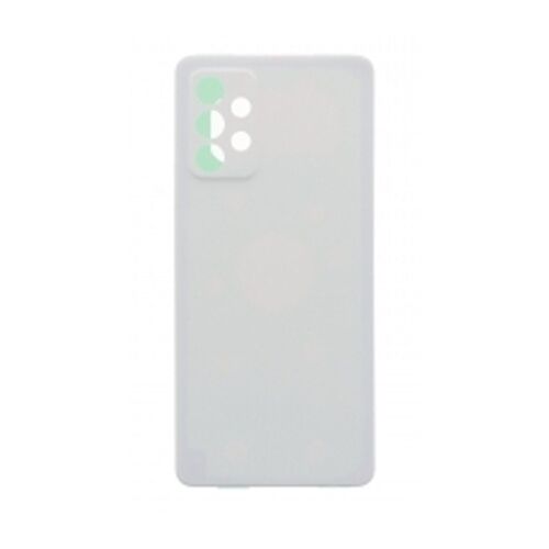 Vitre Arrière (Cache Batterie) Avec Adhésif Pour Samsung Galaxy A72 Blanc + Logo