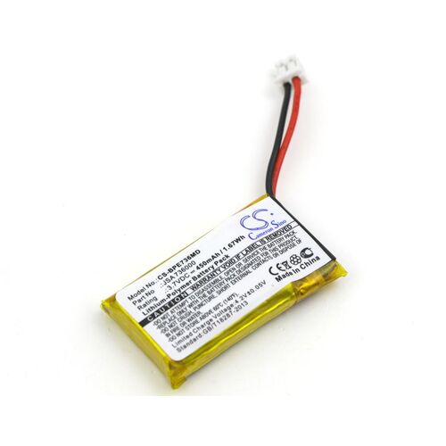 Batterie Li-Polymer 3,7V 450mAh / 1.67Wh type SA 736000 pour Biohit multichannel pipettes, Picus, Picus NxT
