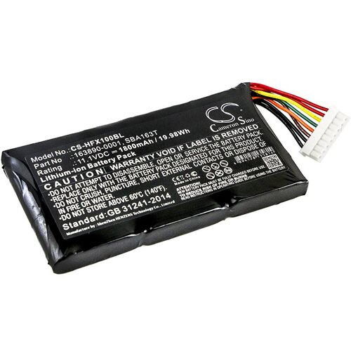 Batterie Li-ion 11,1V 1800mAh / 19.98Wh type 163890-0001, SBA163T pour Honeywell Marathon FX1, Marathon LXE