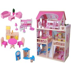 Grande Maison En Bois Avec Meubles Sophia 4109