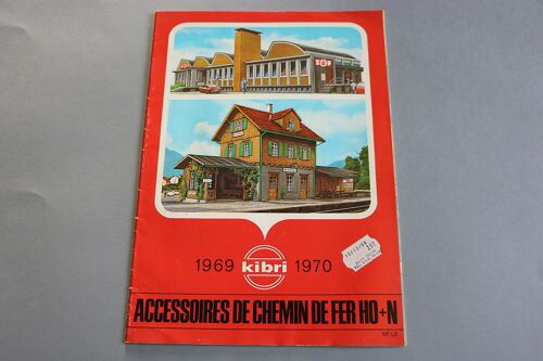 Kibri Train Maquette Decor Catalogue Ho N 1969-1970