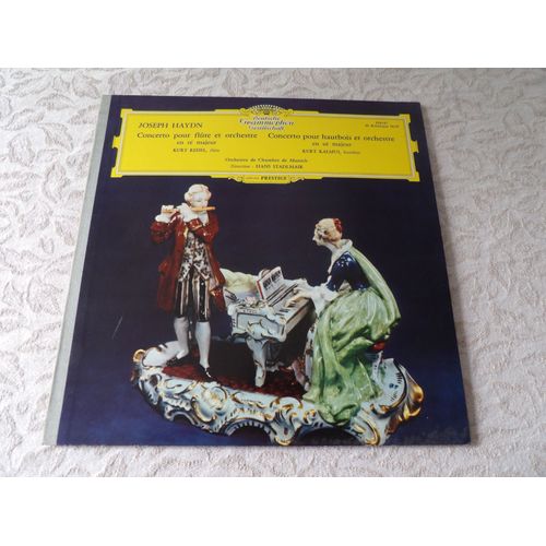 Joseph Haydn - Kurt Redel; Kurt Kalmus; Orchestre De Chambre De Munich Direction : Hans Stadlmair - Concerto Pour Flûte Et Orchestre En Ré Majeur - Concerto Pour Hautbois Et Orchestre En Ut Majeur