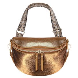 Sac Banane Bandoulière Motif Géometrique Gallantry Bronze