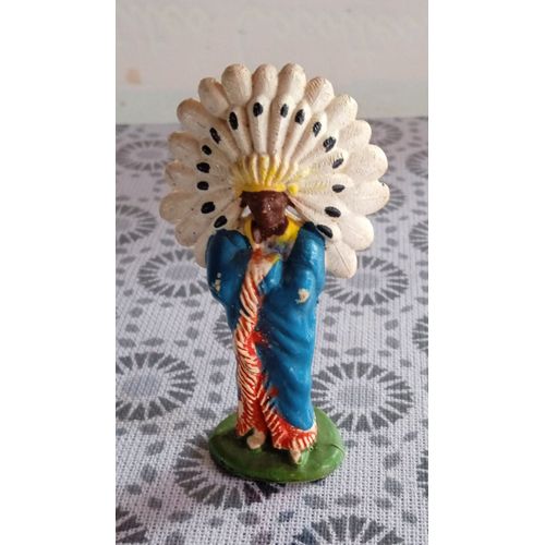 Figurines Ancienne - Chef Indien - Britains -
