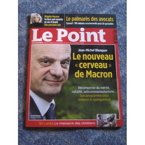Le Point 25 Avril 2019 N°2434
