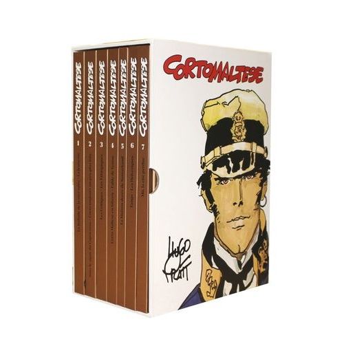 Corto Maltese En Couleur - L'intégrale - Coffret En 7 Volumes - La Ballade De La Mer Salée, La Jeunesse - Sous Le Signe Du Capricorne, Corto Toujours Plus Loin - Les Ethiopiques, Les...