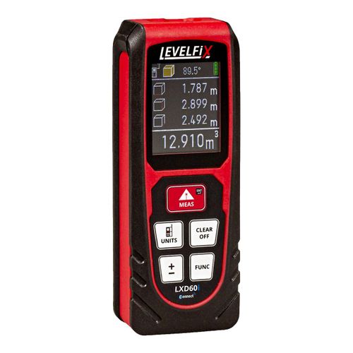 Levelfix LXD60i Télémètre digital jusqu'à 60 mètres - NETIM - 545746