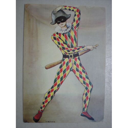 Arlequin - Editions Lyna-Paris - Série 484 - Carte N°1