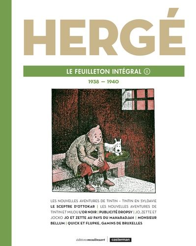 Hergé, Le Feuilleton Intégral - Volume 8, 1938-1940