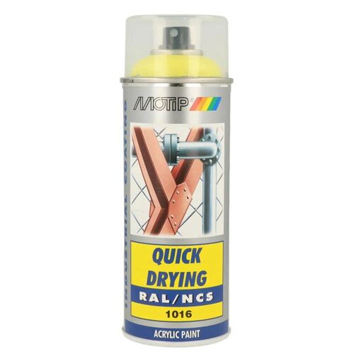 Peinture Jaune Brillant Motip Ral1016 400ml