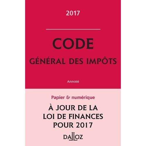 Code Général Des Impôts Annoté