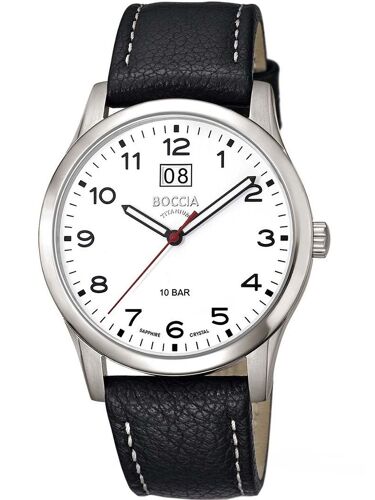 Mens Watch Boccia 3580-05, Quartz, 41mm, 10atm