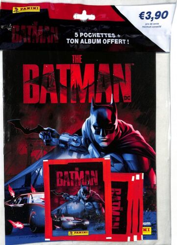 Panini Os The Batman Movie 1 Ton Album + 5 Pochettes
