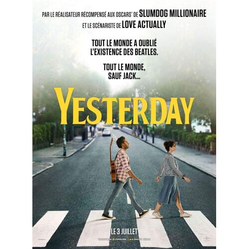 Yesterday / Affiche Cinéma Originale 120x160 Cm Pliée. Danny Boyle - Année 2019