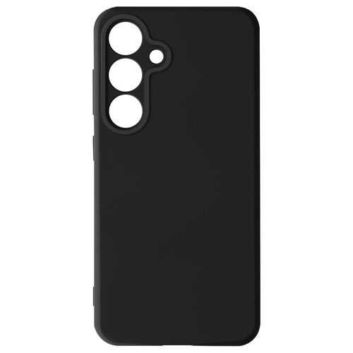 Coque pour Samsung Galaxy S24 Semi-rigide Soft-touch Fast Cover Noir