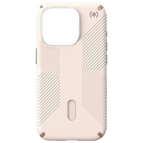 Coque Pour Iphone 15 Pro Presidio2 Grip Clicklock Speck Beige