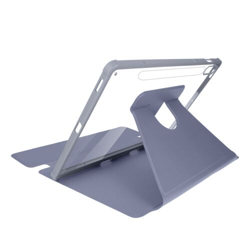 Housse Pour Samsung Galaxy Tab S9 Fe Support Rotatif 360° Multi-Angles Lavande