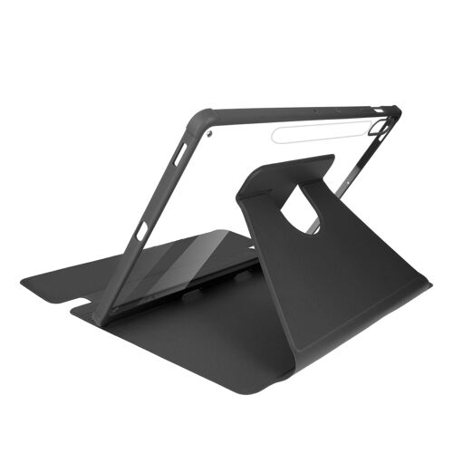 Housse Pour Samsung Galaxy Tab S9 Fe Plus Support Rotatif 360° Noir