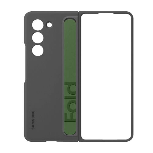 Coque Original Samsung Z Fold 5 Béquille et Lanière Changeable noir graphite