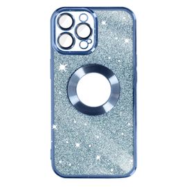 Coque Pour Iphone 12 Pro Max Paillette Amovible Série Protecam Spark Bleu
