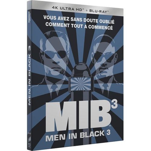 Men In Black 3 - 4k Ultra Hd + Blu-Ray + Digital + Cartes Postales