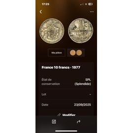 Pièces De Monnaie Française 