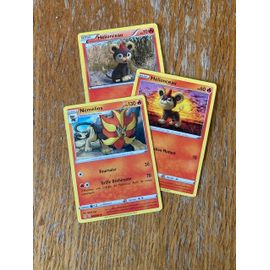 (2355) 2x Hélionceau + Némélios (Pokemon)