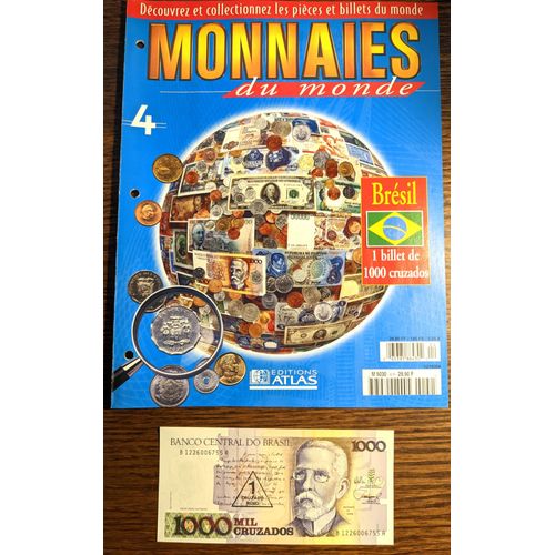 Monnaies Du Monde N°4 : 1 Billet De 1000 Cruzados