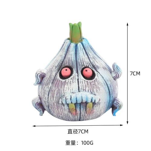 Pop39530-J 7x7x7cm-Décoration D'ambiance Squelette Humain De La Toussaint Figurine D'action Chandelier De Paume Plateau Sorcière Horreur Bureau Décorer Jouets