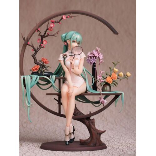 Pop39674--1/7 Myethos Hatsune Miku Piapro Figurine De Fille D'anime Japonais Pvc Figurine D'action Jouet Jeu Adulte Collection Modèle Poupée Cadeaux 25 Cm