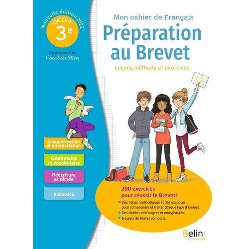 Préparation Au Brevet, 3e Cycle 4 - Leçons, Méthode Et Exercices