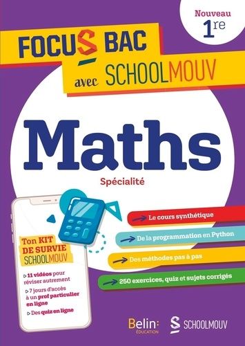 Maths Spécialité 1re