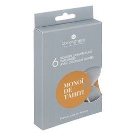 Atmosphera - créateur d'intérieur - 6 bougies parfumées - Monoi de thaiti