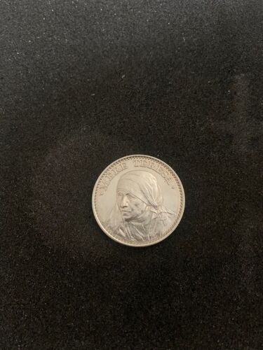 Pièce Mère Teresa Prix Nobel De La Paix 1979