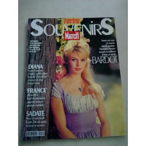 Paris Match Souvenirs Hs 1991 - Spécial Brigitte Bardot / David Hallyday