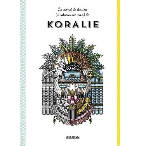 Carnet D'artiste À Colorier (Ou Non) De Koralie