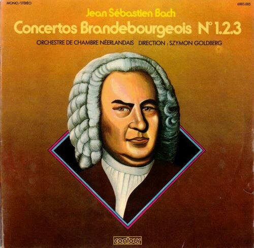 Concertos Brandebourgeois,Jean Sebastien Bach N 1,2,3