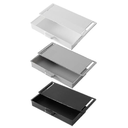 Tiroir Minimaliste Sous La Table - Solution De Rangement Durable En Pp Pour Organiser L'espace De Travail, Installation Facile, Conception Peu Encombrante