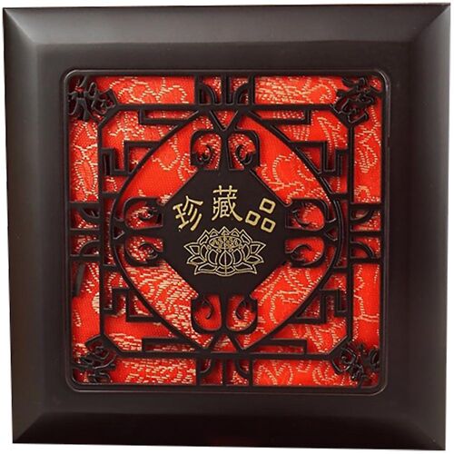 Coffret À Bijoux En Bois Naturel Avec Motifs Gravés, Noir, Design Compact Pour Ranger Bagues, Bracelets Et Montres