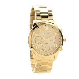 Montre Guess Prima Multi Dial Pour Femme W1020L2 - Cadran Doré - Neuf Avec Défauts Esthétiques