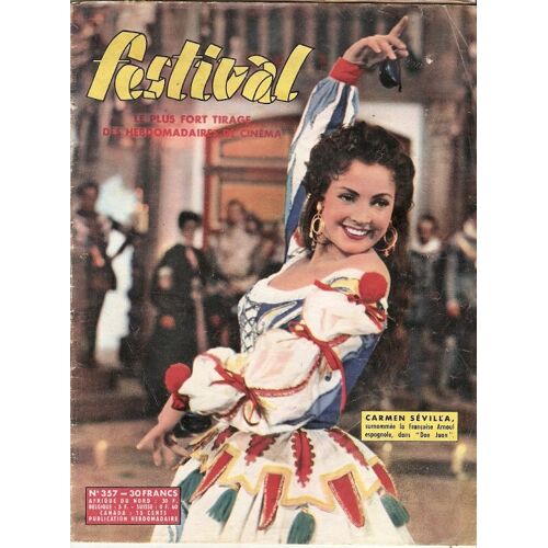 Suzanne Flon 1p/ Luis Mariano 1/2p/ Fini De Rire Avec Jane Russell Et Robert Mitchum 4p/ Sophia Loren 1p/ Mary Marquet 1p/ Glenn Ford 1/2p/ Carmen Sevilla Couv / 357