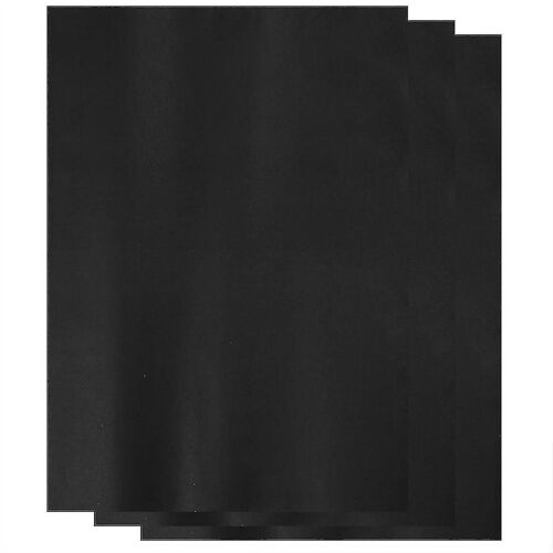Lot De 20 Feuilles De Papier Cadeau Noir De Qualité Supérieure, Écologique Et Polyvalent Pour Cadeaux, Travaux Manuels Et Projets Artistiques.