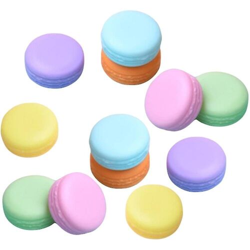 12 Petites Boîtes De Rangement En Forme De Macaron Pour Crèmes, Lotions, Bijoux Et Accessoires - Matériau Pp Durable