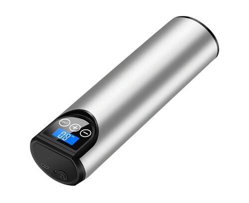 Pompe à air électrique portable avec écran LCD, batterie 2000 mAh, éclairage LED, chargement USB, pour pneus, vélos, ballons de sport