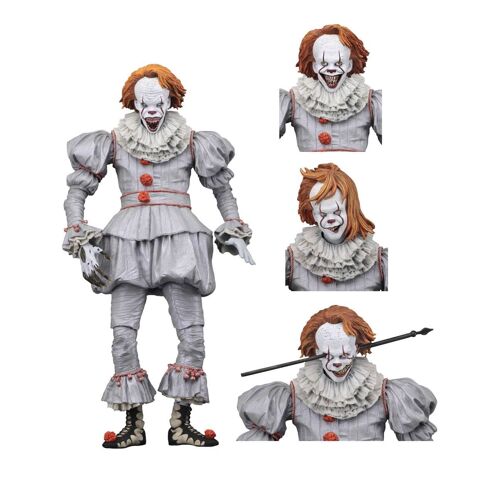 « Il » Est Revenu 2017 Figurine Ultimate Pennywise (Well House) 18 Cm