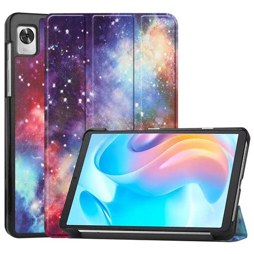 Housse Pour Realme Pad Mini (8,7 Pouces) - Etui Coque Pochette Simili Cuir - Ciel Etoile