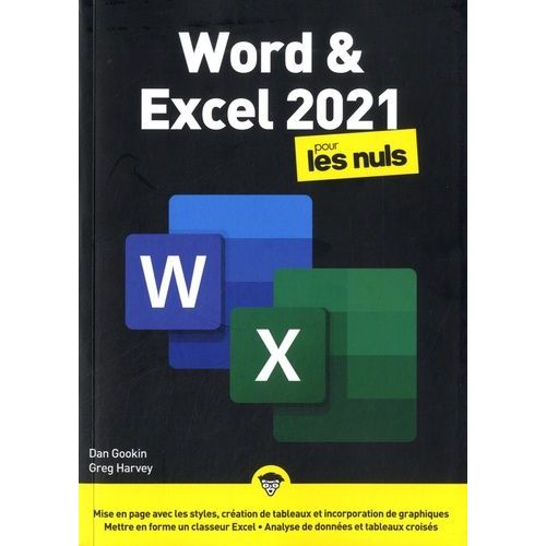 Word Et Excel 2021 Pour Les Nuls