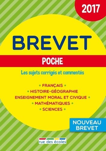 Brevet Poche - Edition 2017
