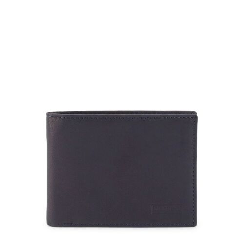 PORTEFEUILLE CUIR BLEU HOMME UNGARO