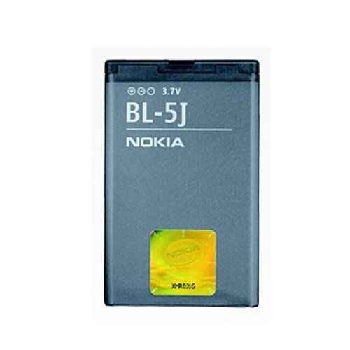Batterie D'origine Nokia Bl5j 1200mah Pour Noir 5228 5230 C301 New Style